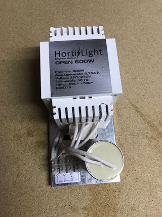 Lámpara de calor para plantas
