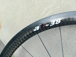 Rueda Trasera Carbono Sscar AF-38