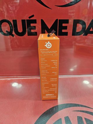 Ratón SteelSeries Aerox 3 Ligero Gaming