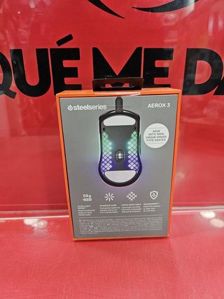 Ratón SteelSeries Aerox 3 Ligero Gaming