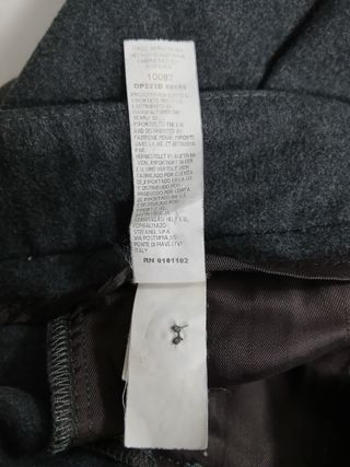 armani jeans pants size 42 grey