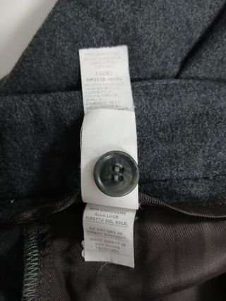 armani jeans pants size 42 grey