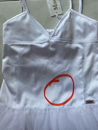 Top con balze in tulle  Miss Grant