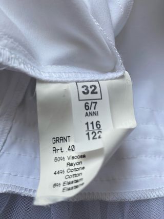 Top con balze in tulle  Miss Grant