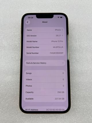 iPhone 13 Pro 256GB Dorado