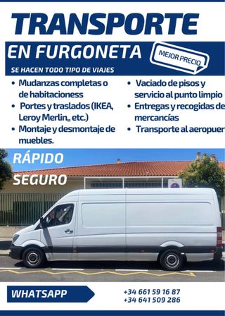 PORTES Y MUDANZAS EN MADRID – URGENTES.