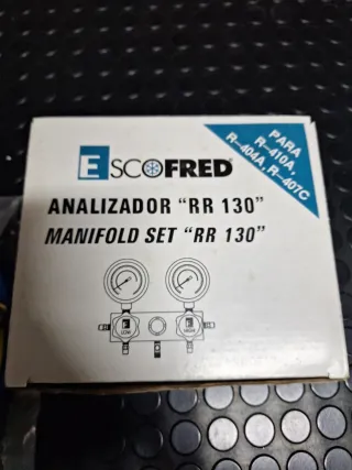 Manómetros para aire acondicionado