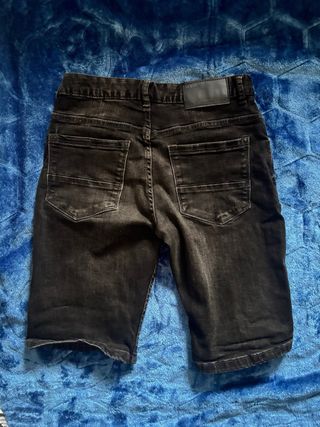 Pantalones vaqueros cortos negros