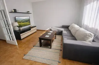 Alfombra artesanal beige multicolor nueva