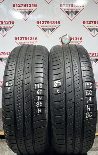 195 60 14 H KUMHO RUEDA AL 90% VIDA UTIL