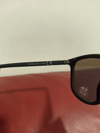 Occhiali da sole nero opaco - lenti specchiate