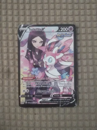 Carta Pokémon Sylveon V 200 PS
