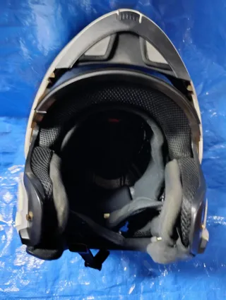 Casco Lazer Monaco Blanco Moto/Quad/ATV