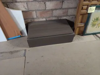 Mesa de centro madera haya y cristal