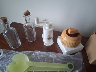 Set Utensili Cucina Vetro e Plastica