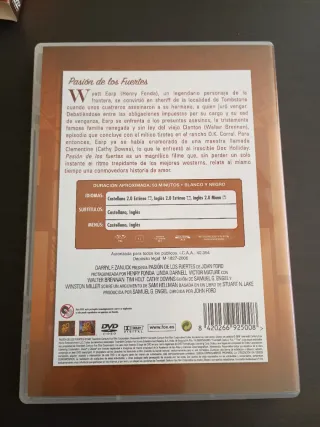 DVD Pasión de los Fuertes (Español)