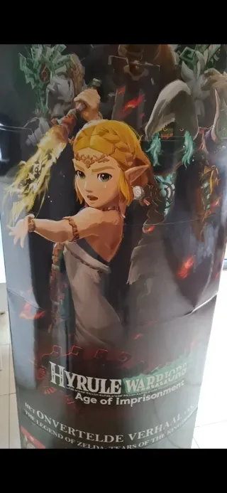 Expositor Kiosko Nintendo Switch Zelda Hyrule Warr