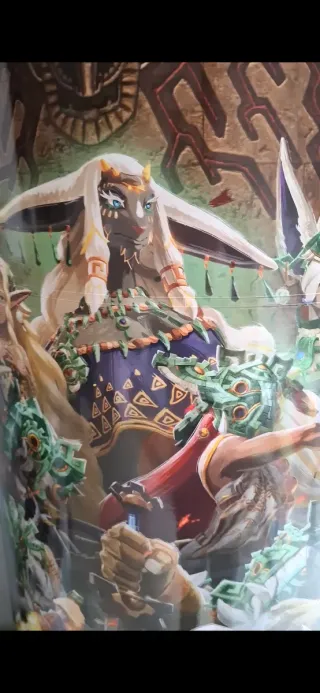 Expositor Kiosko Nintendo Switch Zelda Hyrule Warr