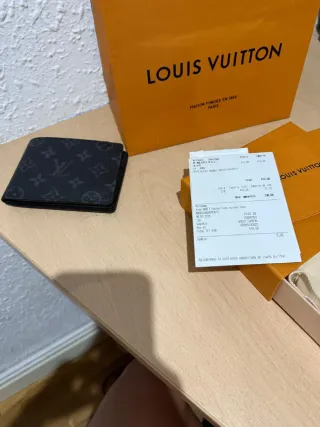 Billetera Múltiple Monogram Eclipse Louis Vuitton