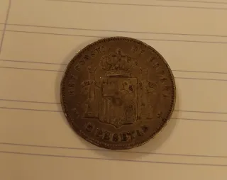 Moneda Alfonso XIII 5 Pesetas