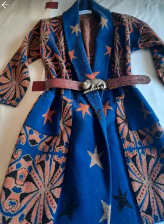 Abrigo Levita Estampado