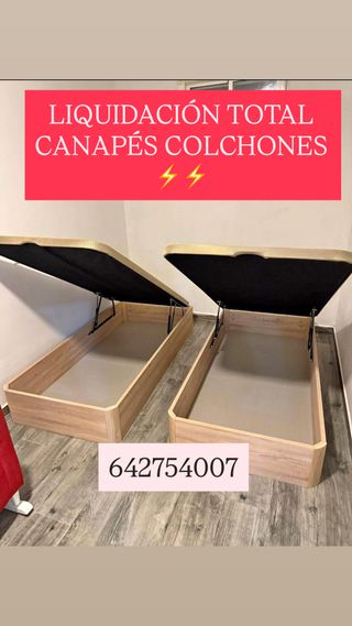 Liquidación Canapés y Colchones