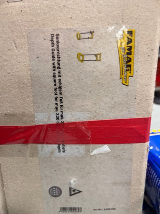 Broca curta Famag sem placa guia