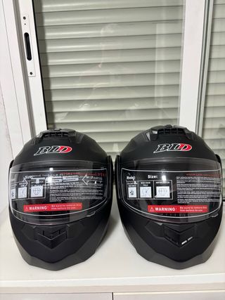 Cascos de Moto sin uso integrales y abatibles BLD