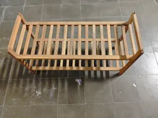 Zapatero de madera de 2 niveles