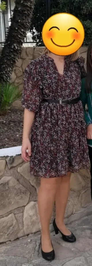 Vestido estampado floral