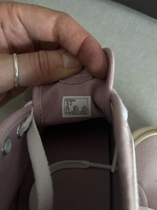 Zapatillas Vans Rosa y Marrón