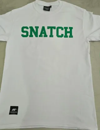 Camiseta Snatch Blanca Talla s