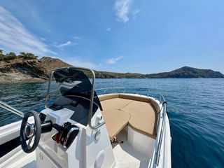 alquiler barco con Titulin 115cv