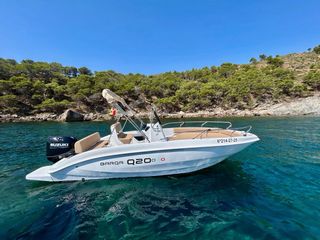 alquiler barco con Titulin 115cv