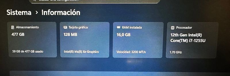 HP 250 G9 i7 1255U / 16GB RAM / SSD 512GB afbeelding 5