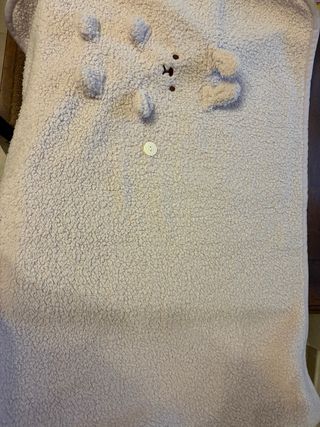 Coperta coniglio lilla Zara