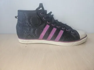 Zapatillas Adidas Talla 39 Negras y Moradas