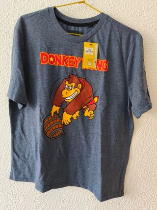 Donkey Kong camiseta chico M nueva