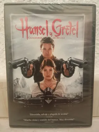 Hansel y Gretel Cazadores de Brujas DVD