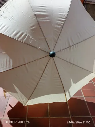 Sombrilla Jardín  180cm nueva