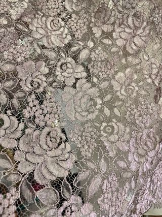 Tela de encaje color bronce 125x95cm