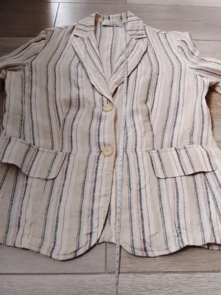 Blazer Donna TFJ Lino Beige TgM