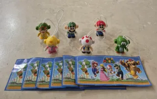 Kinder Merendero Super Mario Serie Completa