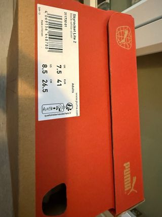 Zapatillas Puma Hombre Negras