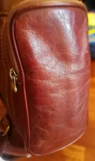 Zaino The Bridge in pelle marrone originale