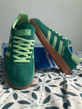 Adidas Handball Spezial Verde Talla 43 1/3 Nuevas