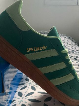 Adidas Handball Spezial Verde Talla 43 1/3 Nuevas
