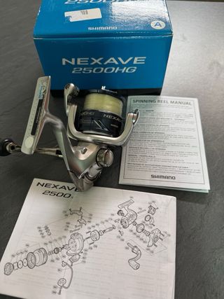 Carrete Shimano Nexave 2500HG
