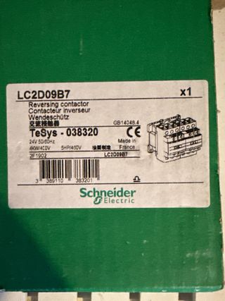 Contactor Schneider Electric LC2D09B7