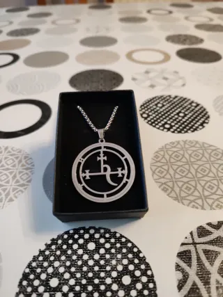 Collar Acero Inoxidable Sigilo Lilith